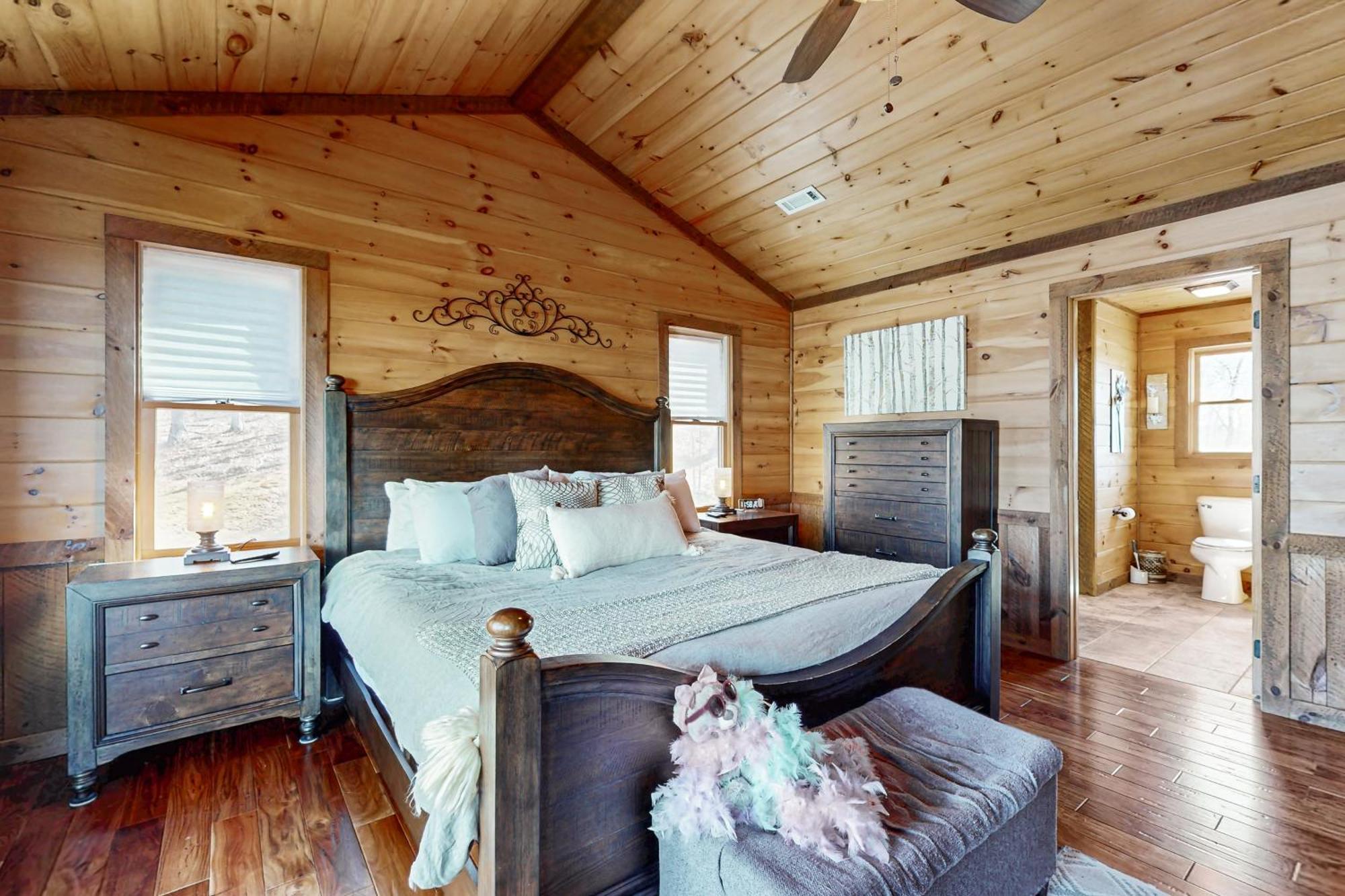 Bougie Bear Cabin Morganton Экстерьер фото
