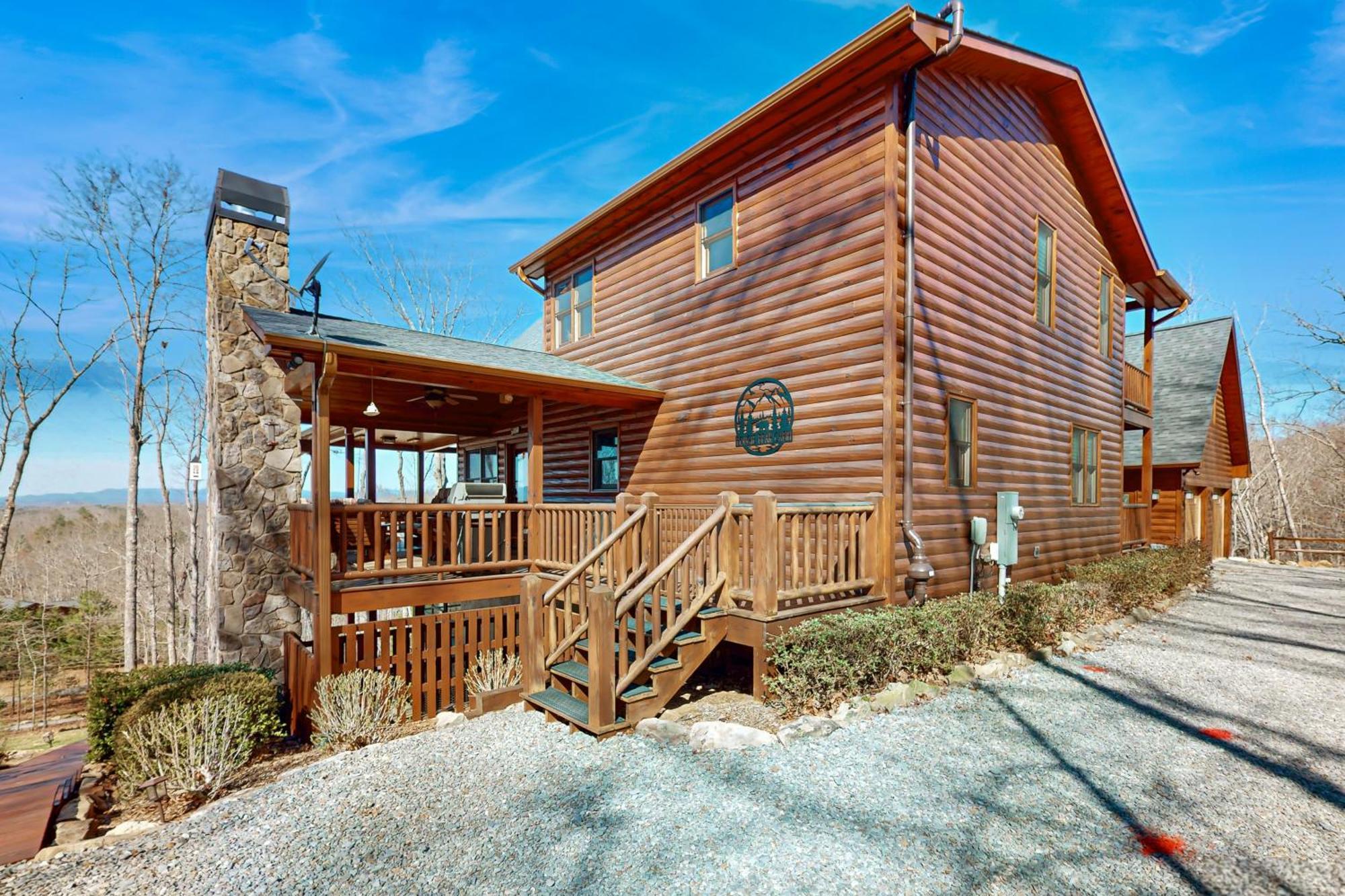 Bougie Bear Cabin Morganton Экстерьер фото