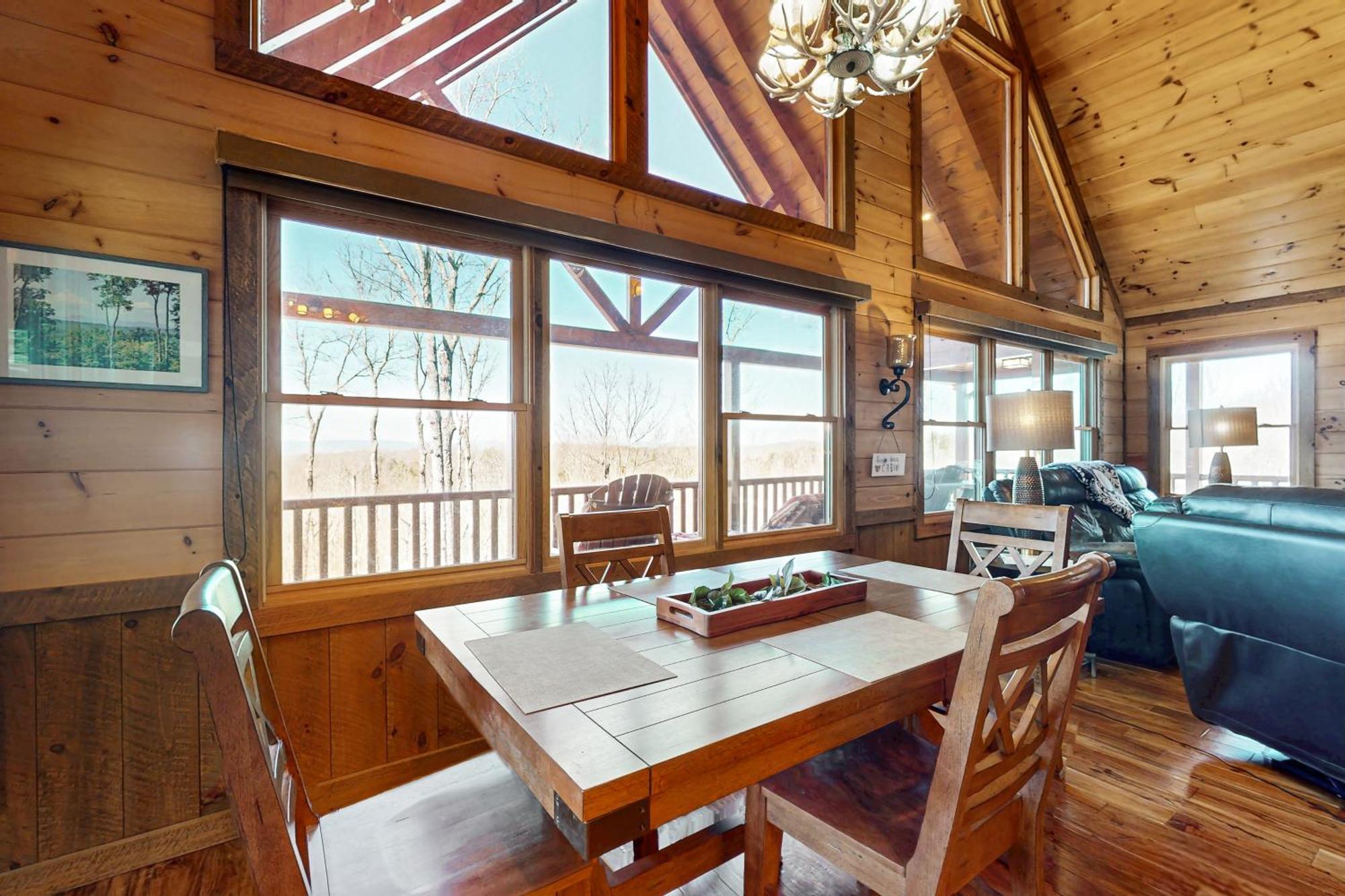 Bougie Bear Cabin Morganton Экстерьер фото