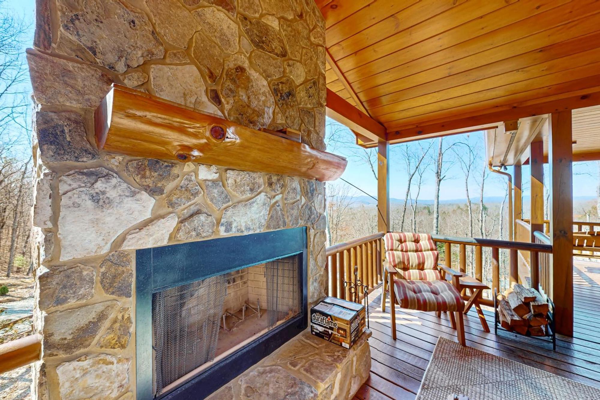 Bougie Bear Cabin Morganton Экстерьер фото