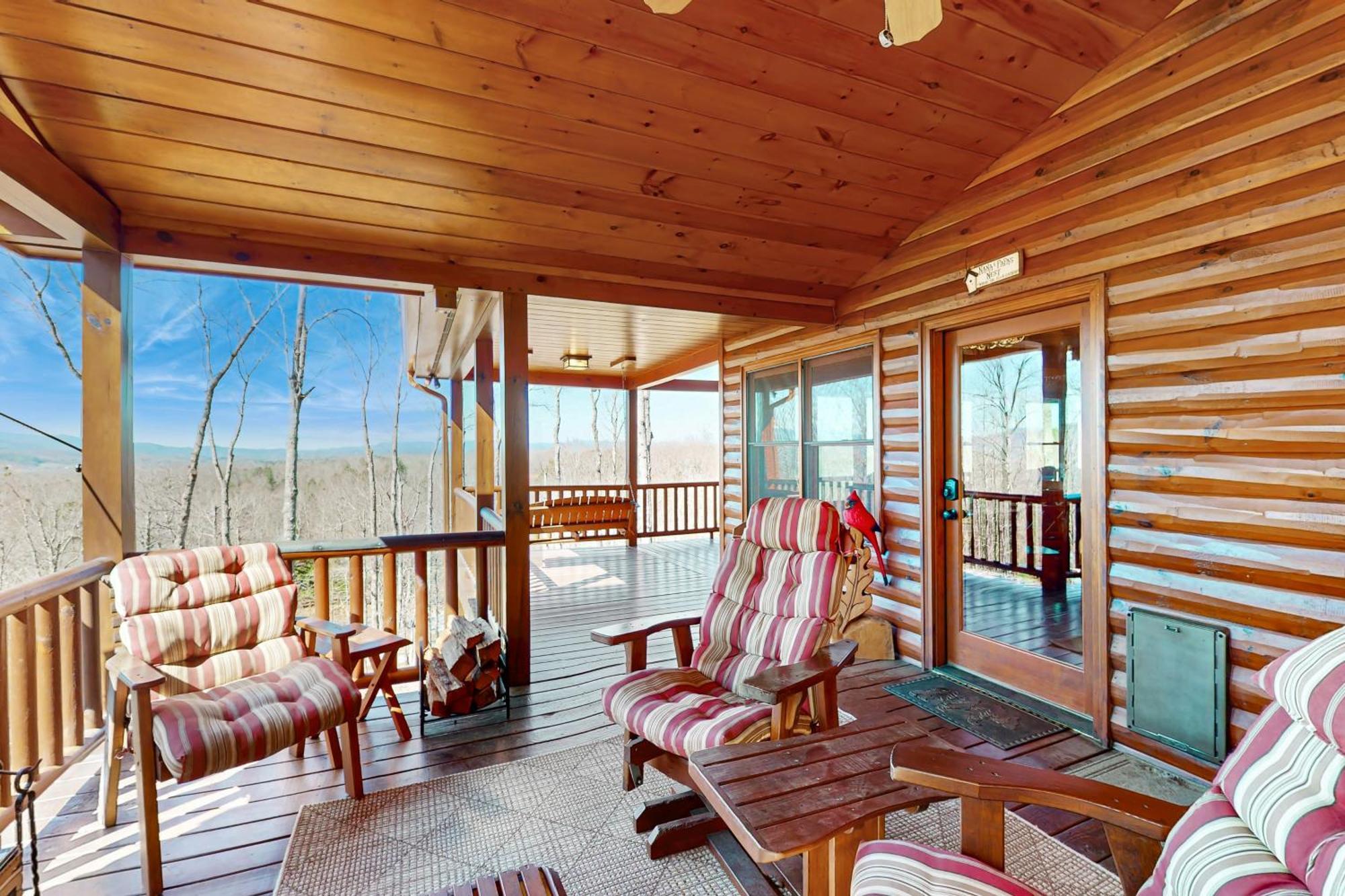 Bougie Bear Cabin Morganton Экстерьер фото